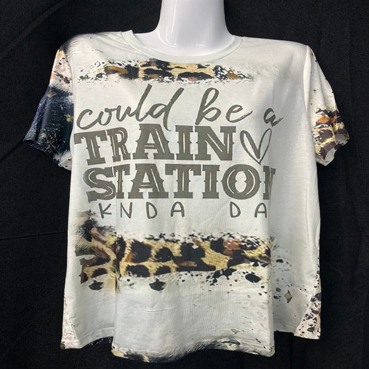 Train Station Kind of Day T shirt 