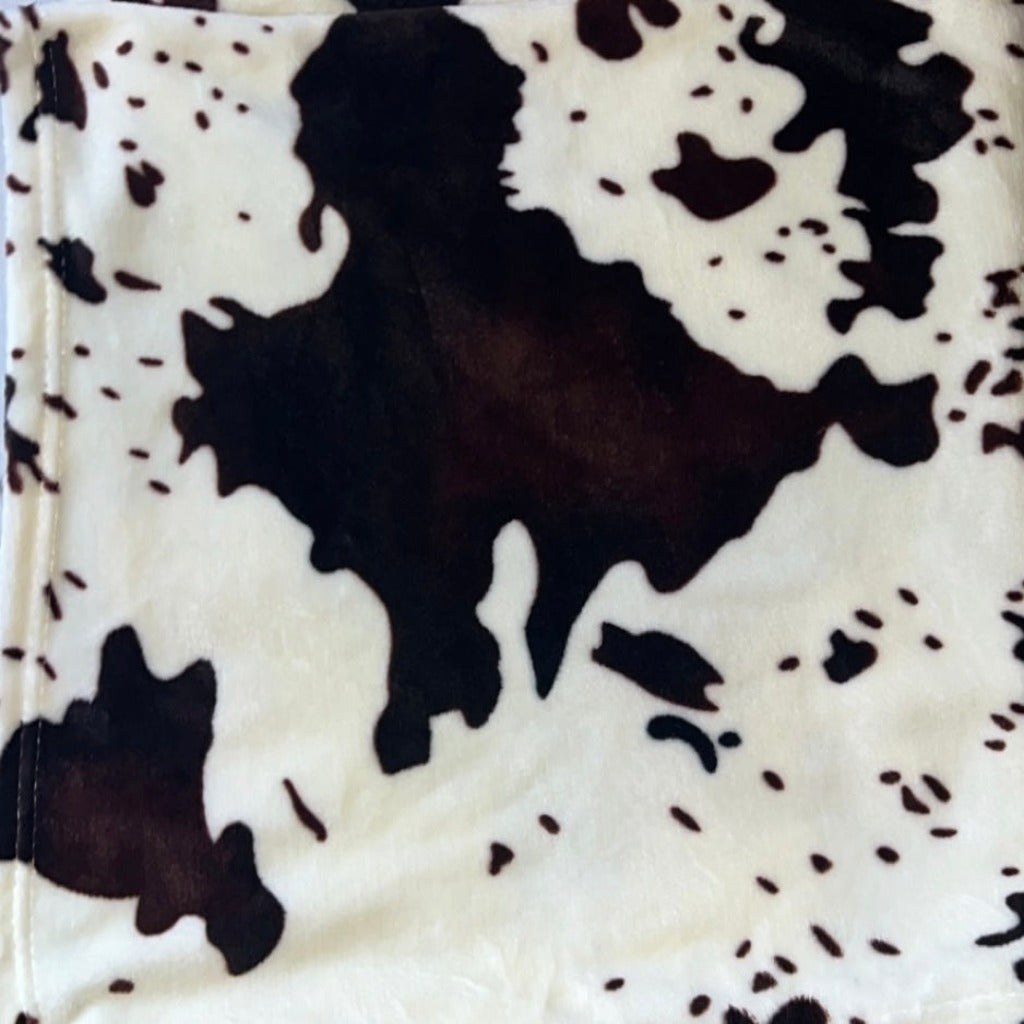 Cow Print Blanket