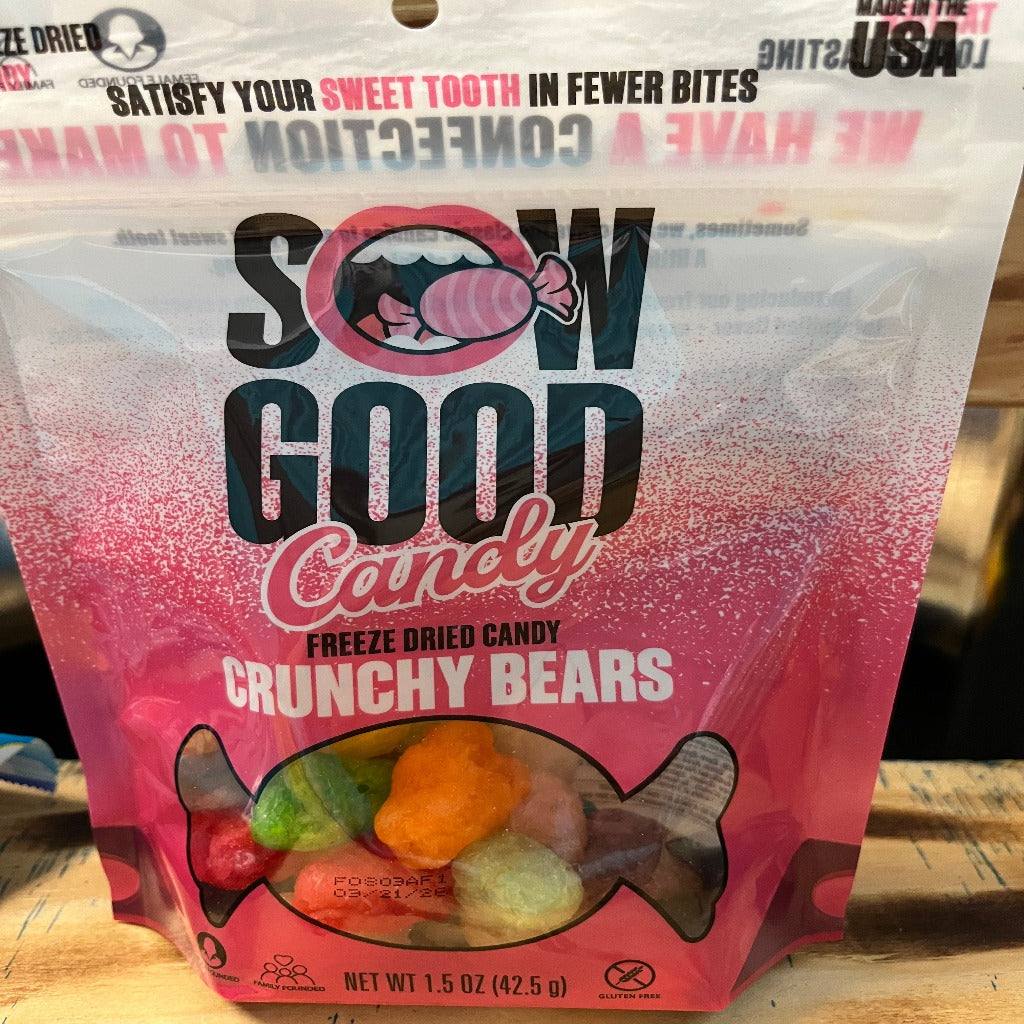 Crunchy Bears Freeze Dried