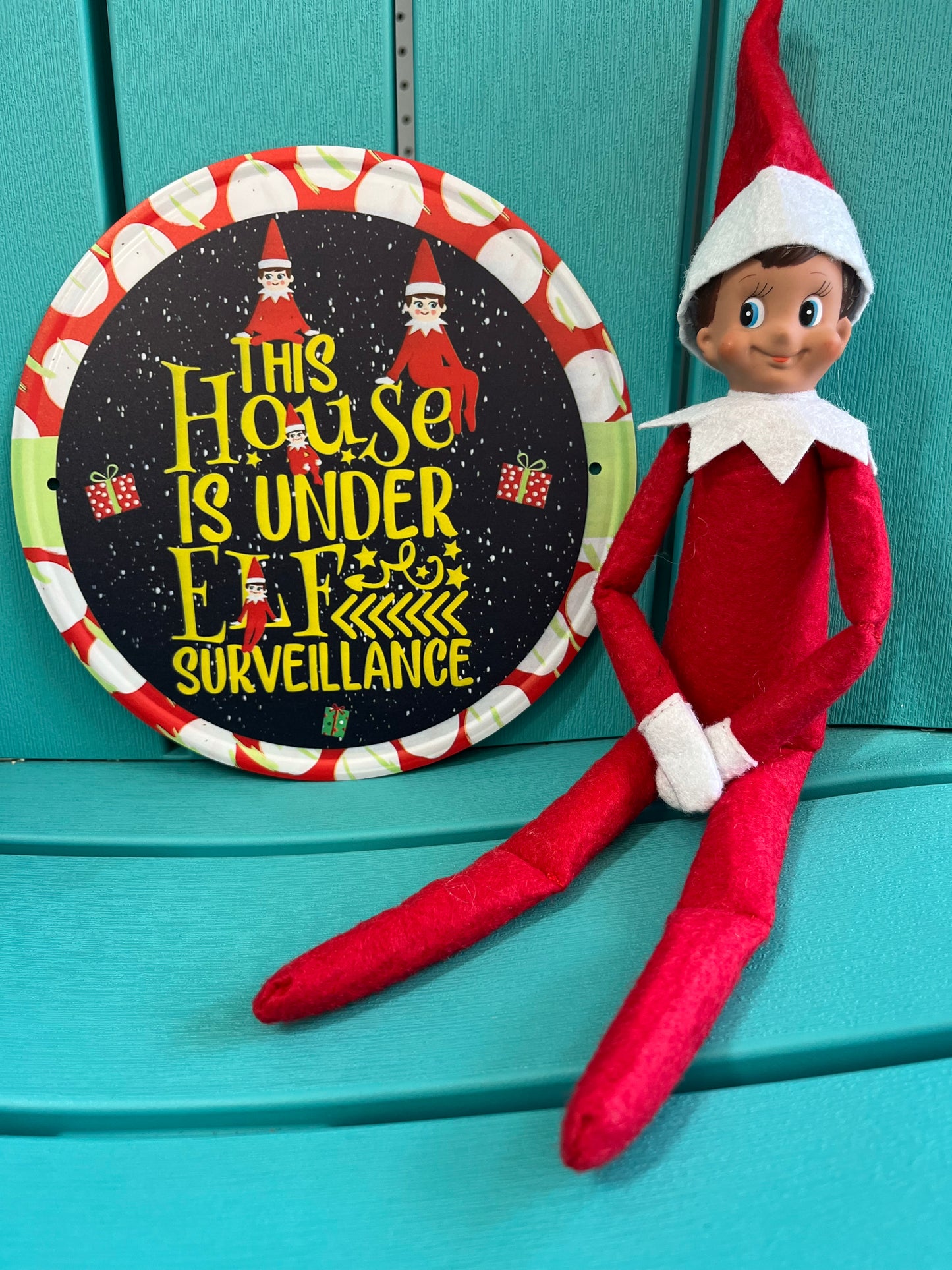 Elf Surveillance sign