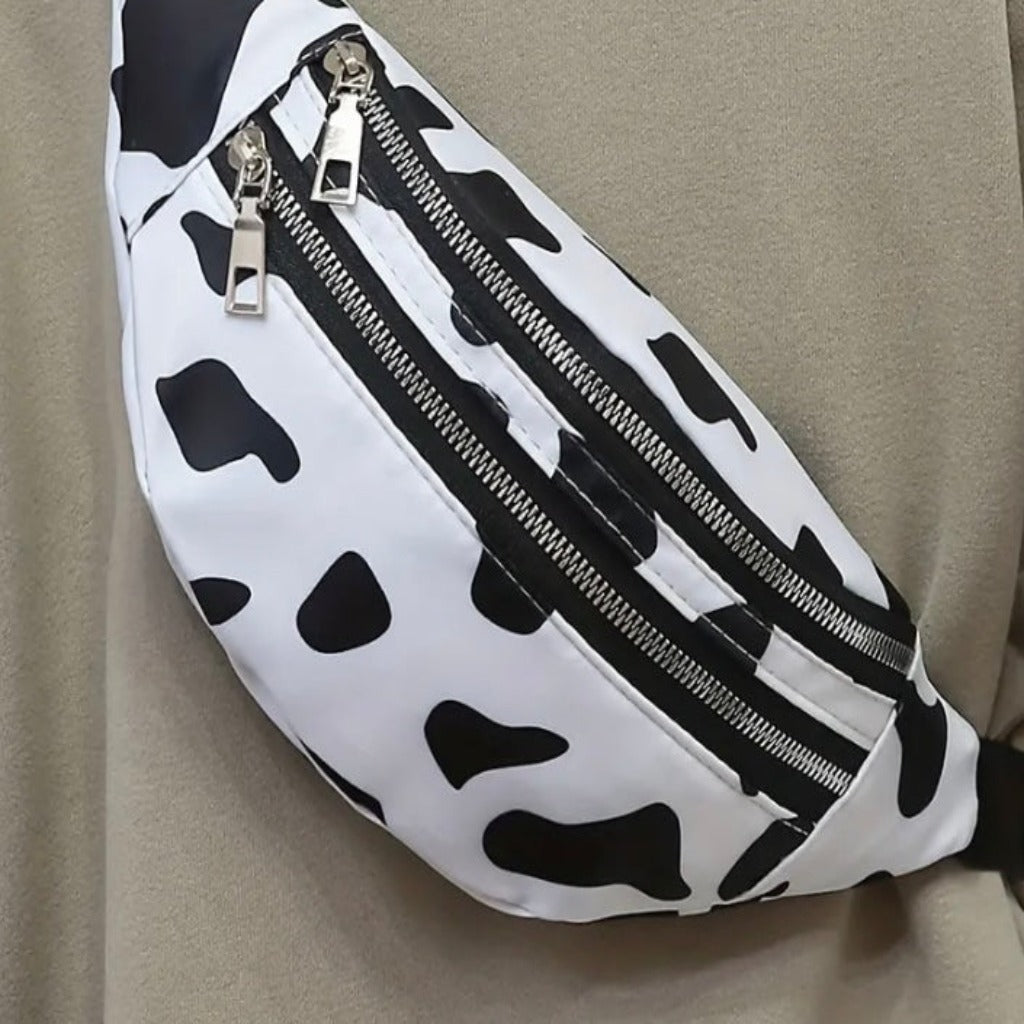 Cow Print Fanny Pack