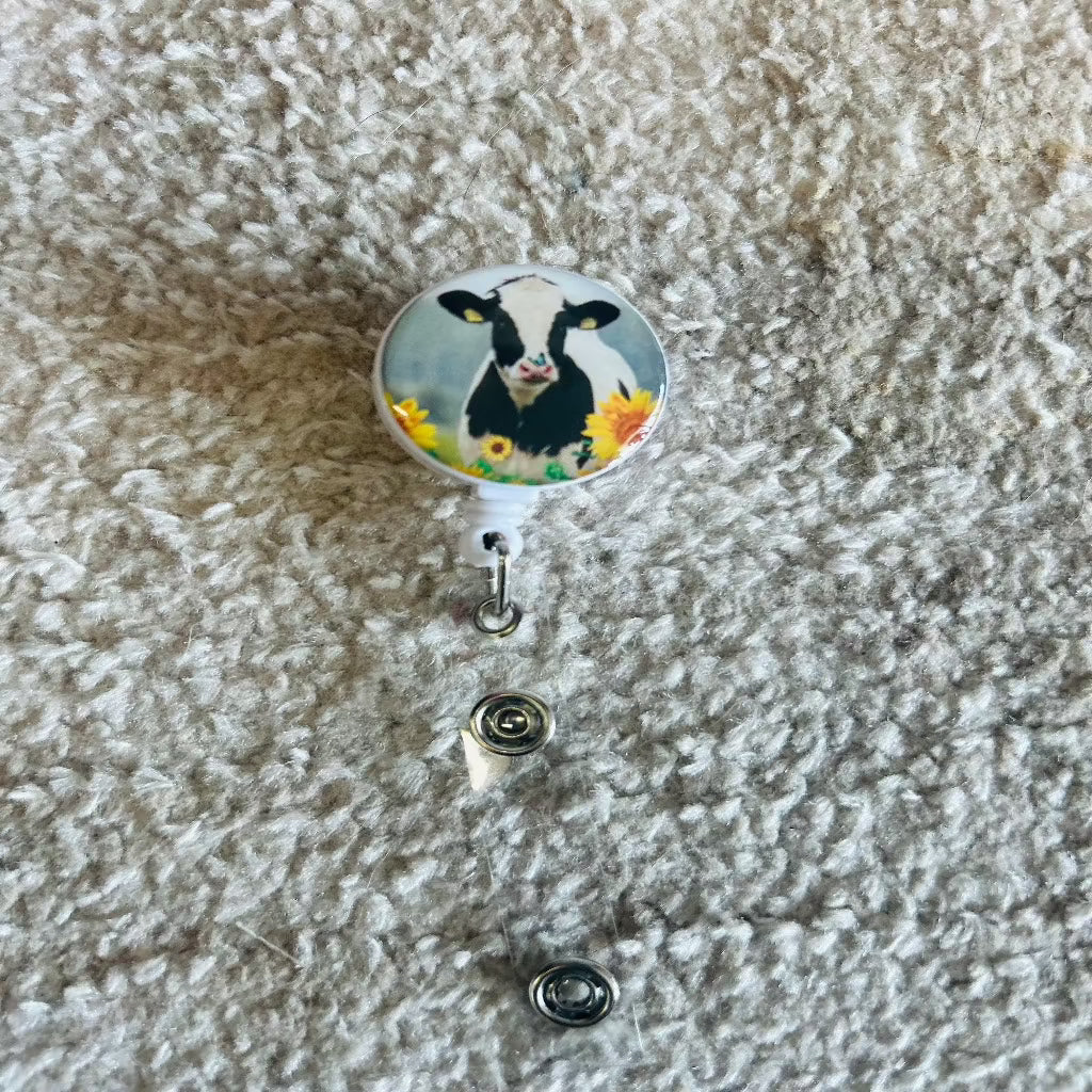 Cow Badge Reels