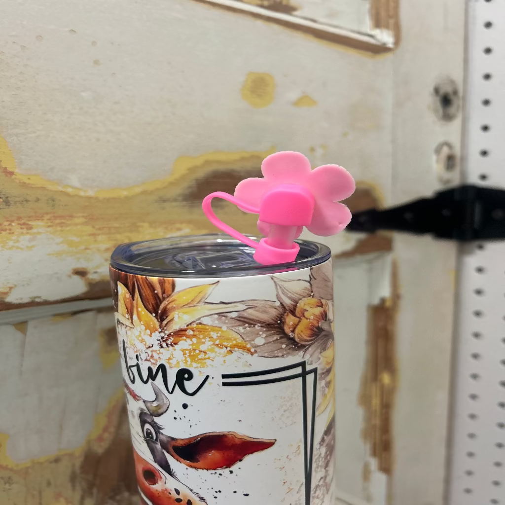 Flower Straw Topper