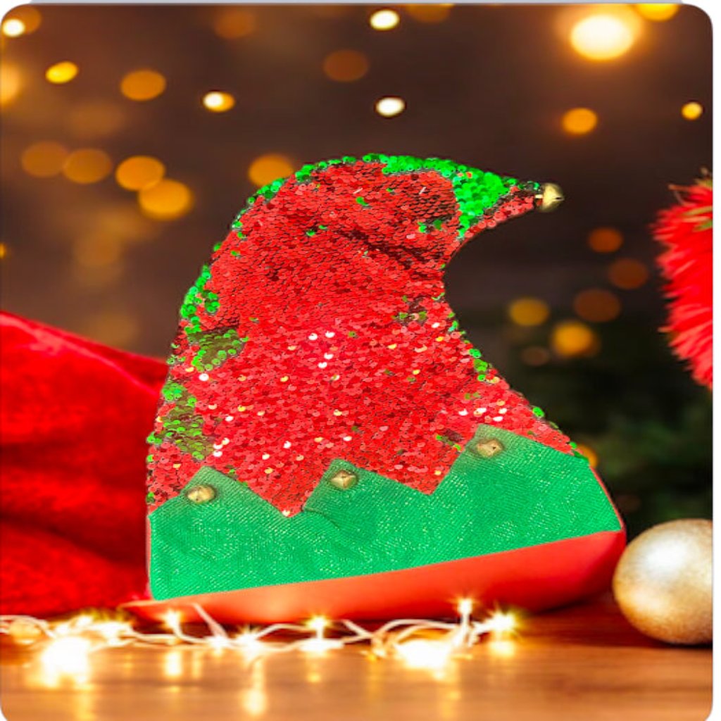 Green/Red Elf Hat