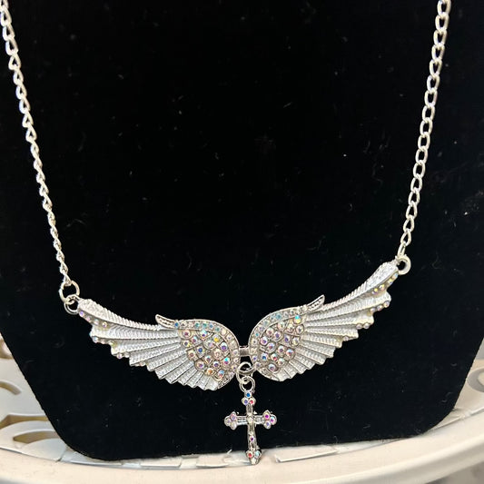 Wind Beneath My Wings Necklace Set