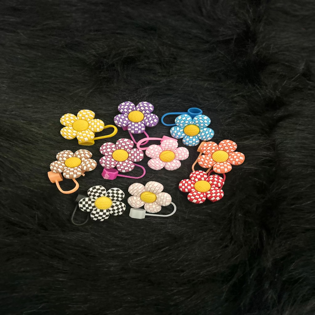 Flower Straw Topper