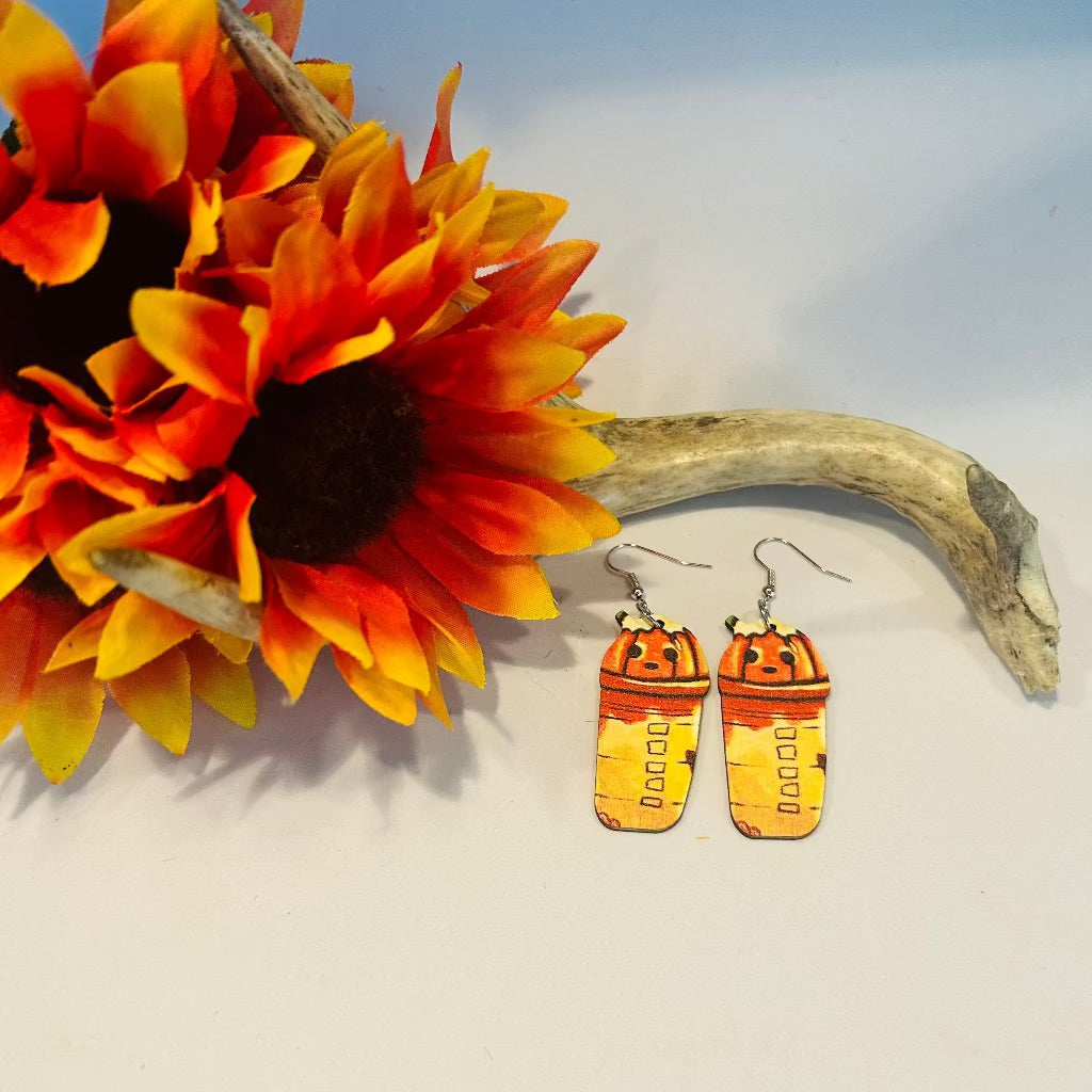 Pumpkin Spice Earrings