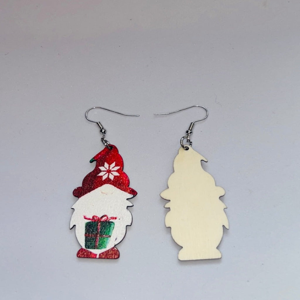 Christmas Gnome Earrings