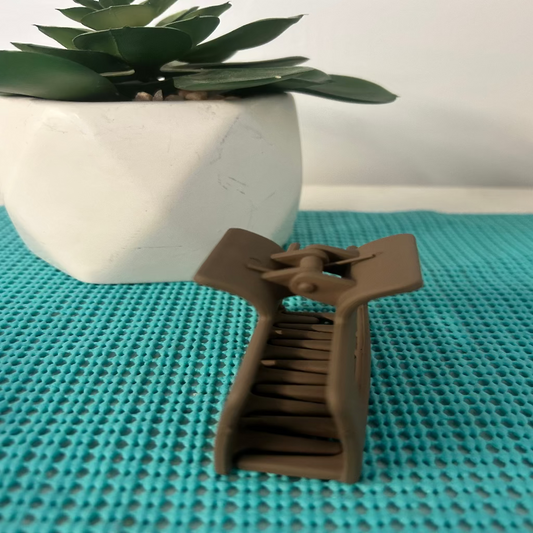 Chocolate Brown Hair Claw