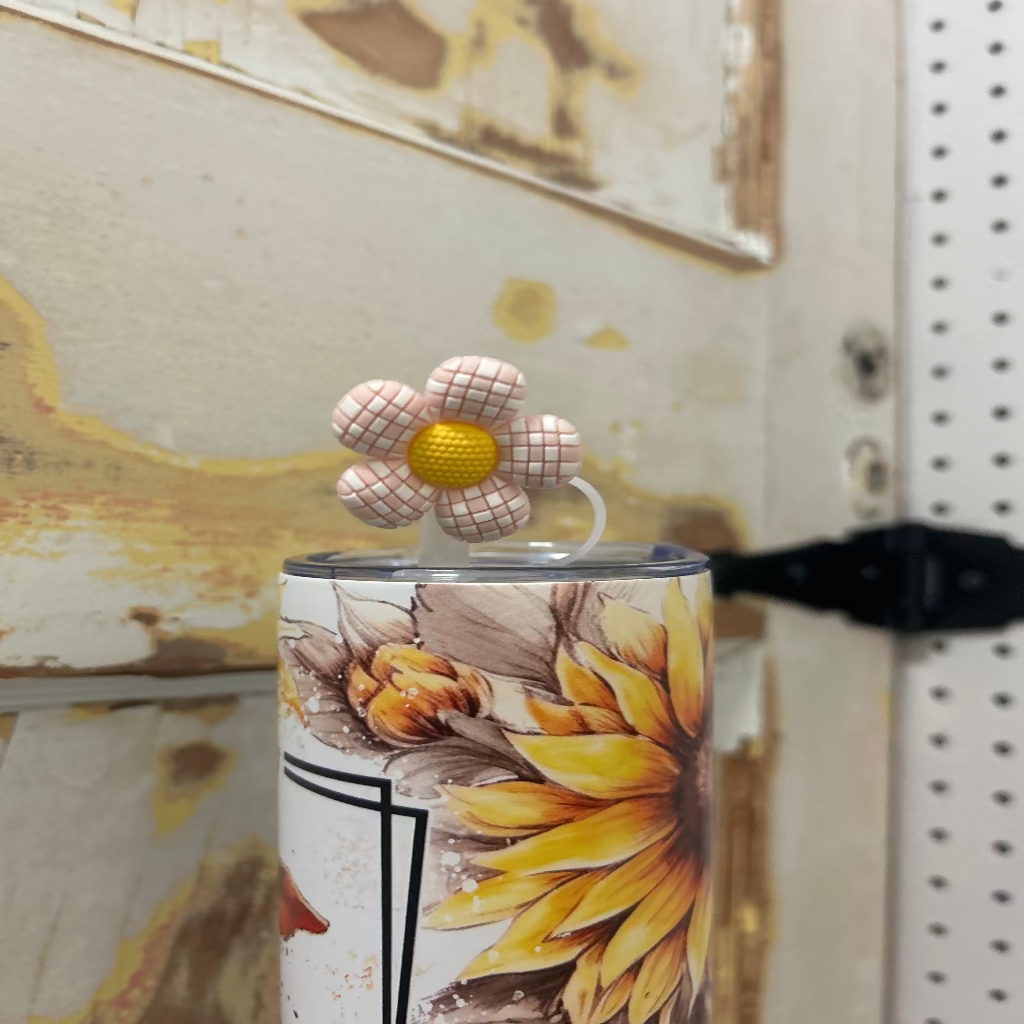 Flower Straw Topper