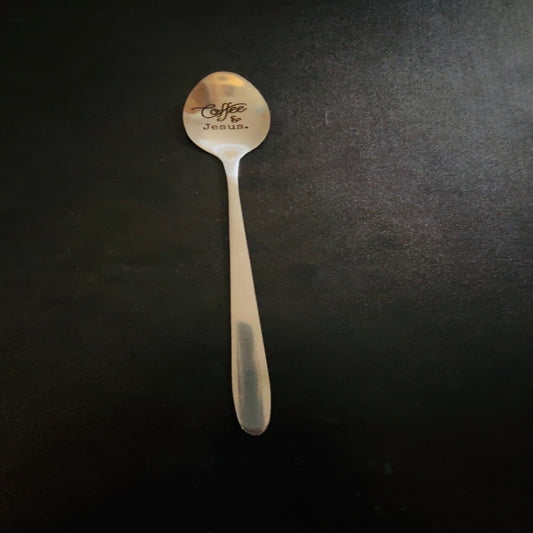 Coffee and Jesus Spoon