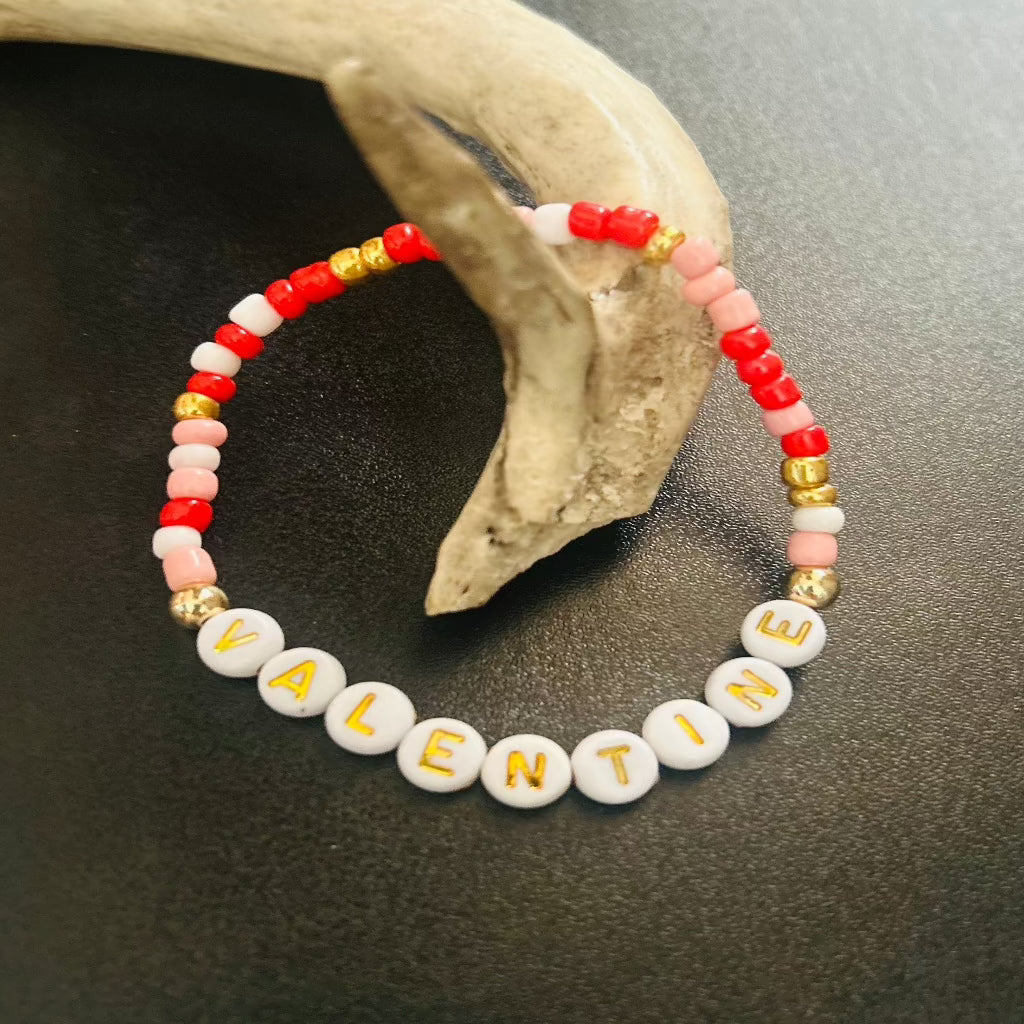 Valentines Day Message Bracelets