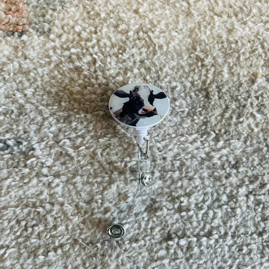 Cow Badge Reels
