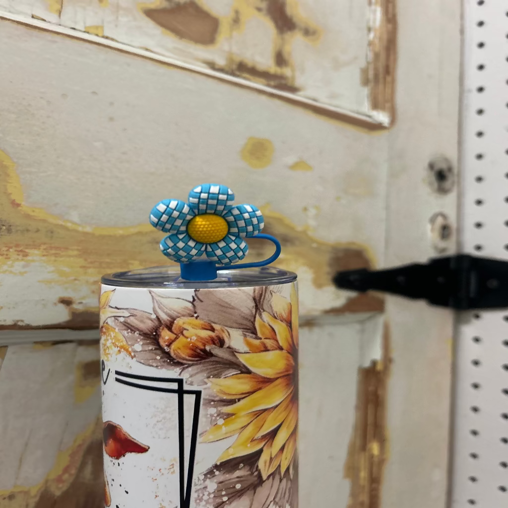 Flower Straw Topper