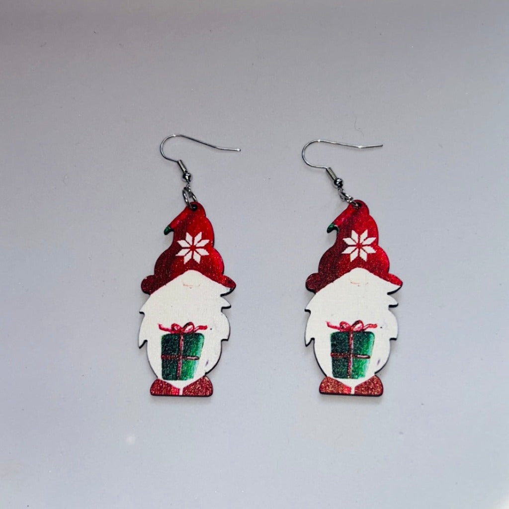 Christmas Gnome Earrings
