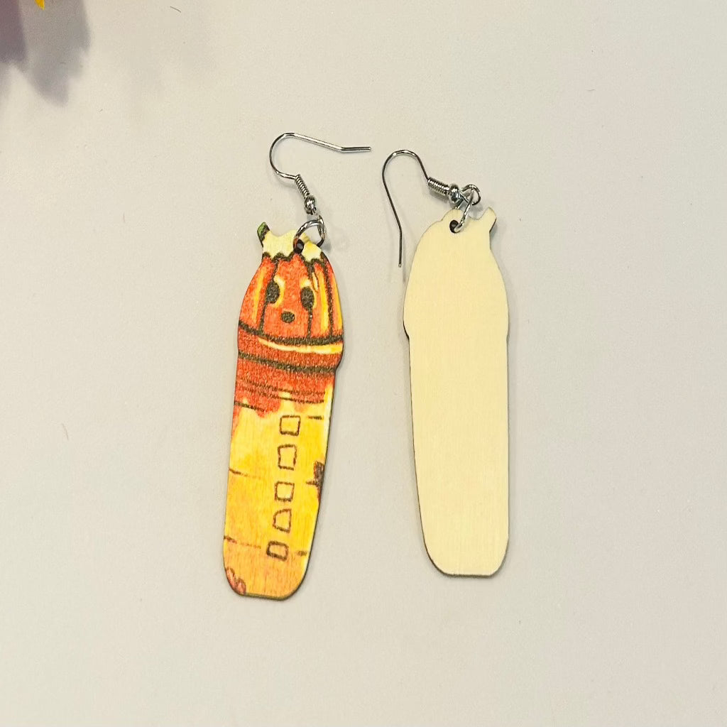 Pumpkin Spice Earrings