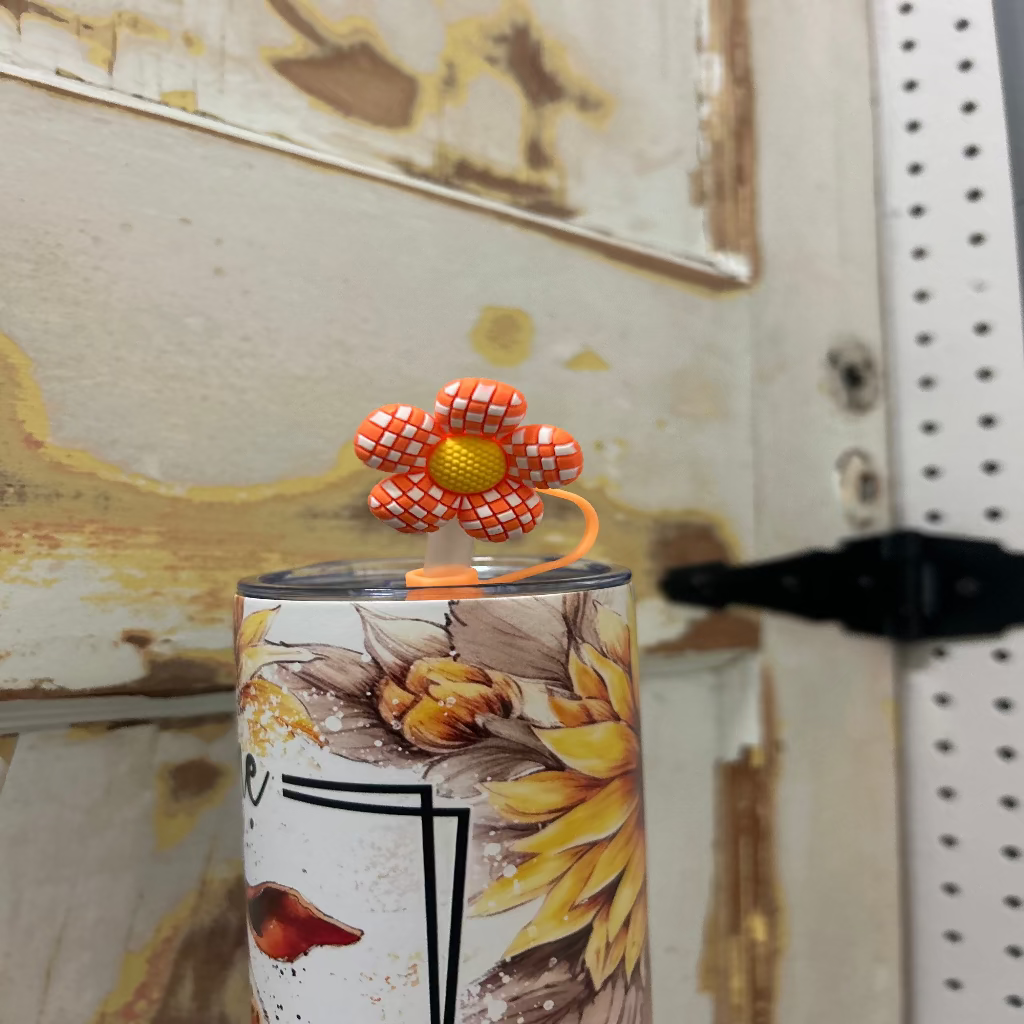 Flower Straw Topper