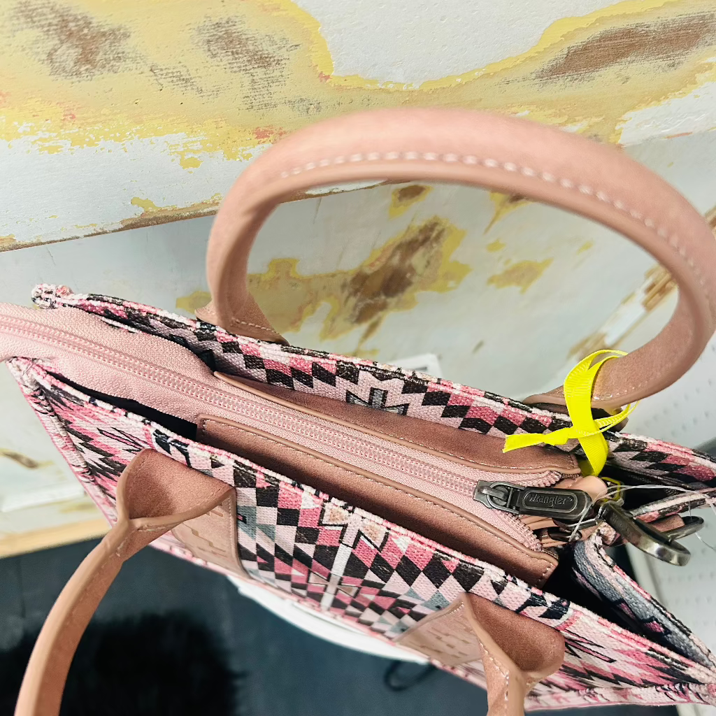 Pink Wrangler Tote Bag