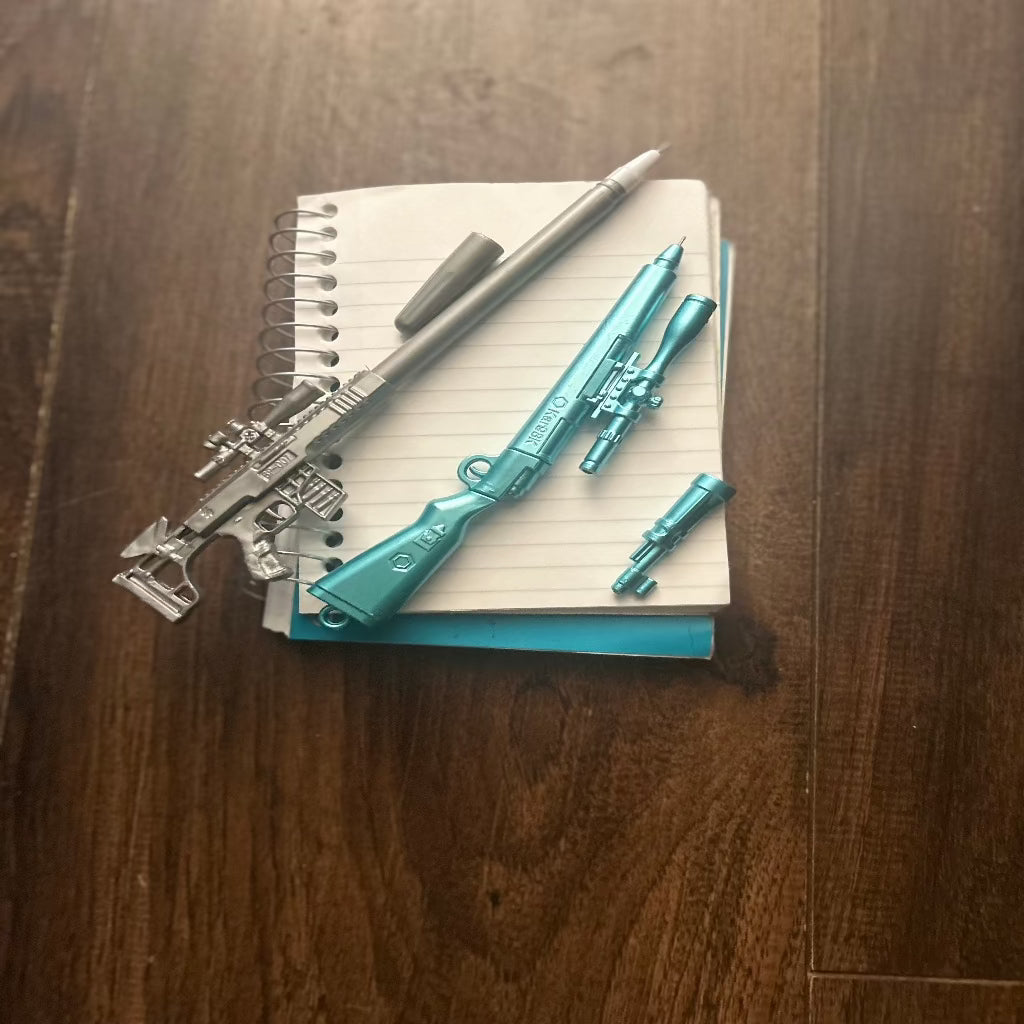 Felt tip pens Gun Shape