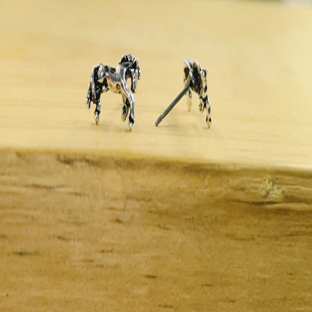 Horse Stud Earrings