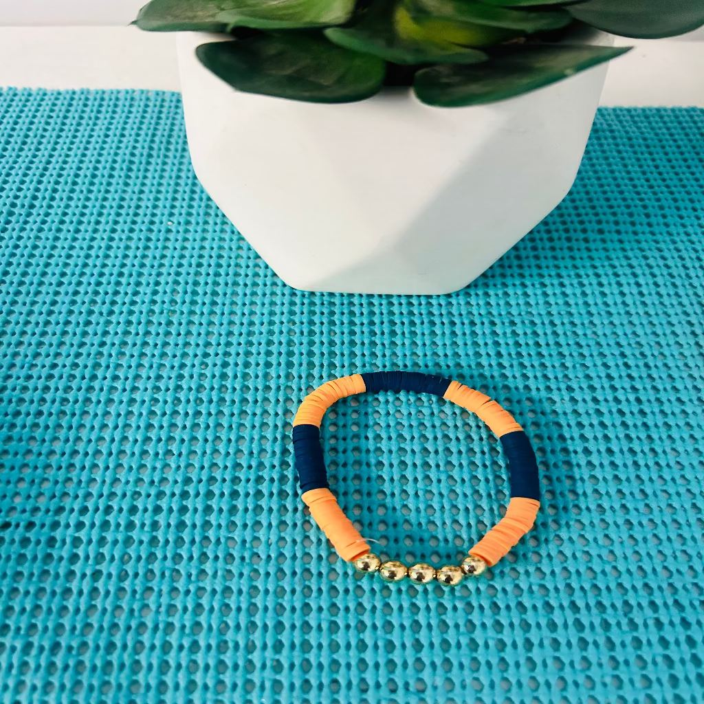 Orange Game Day Bracelets