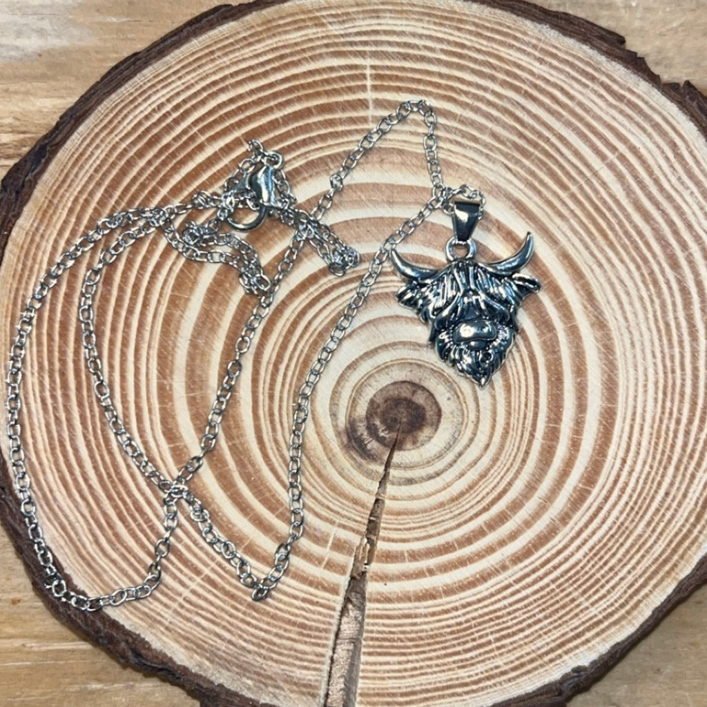 Highland Cow Necklace