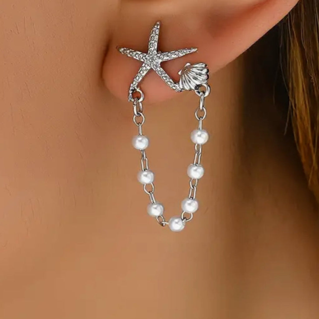 Starfish Dangle Earrings