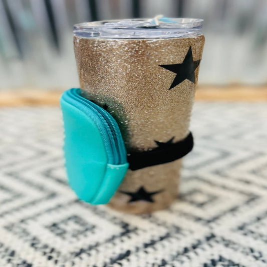 Moonshine Zipper Tumbler Pouch