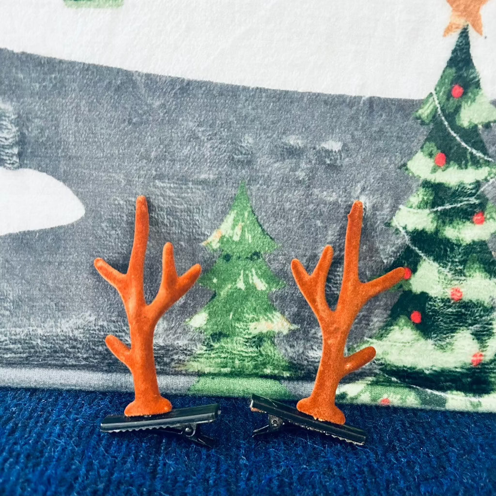 Antler Hair Clips