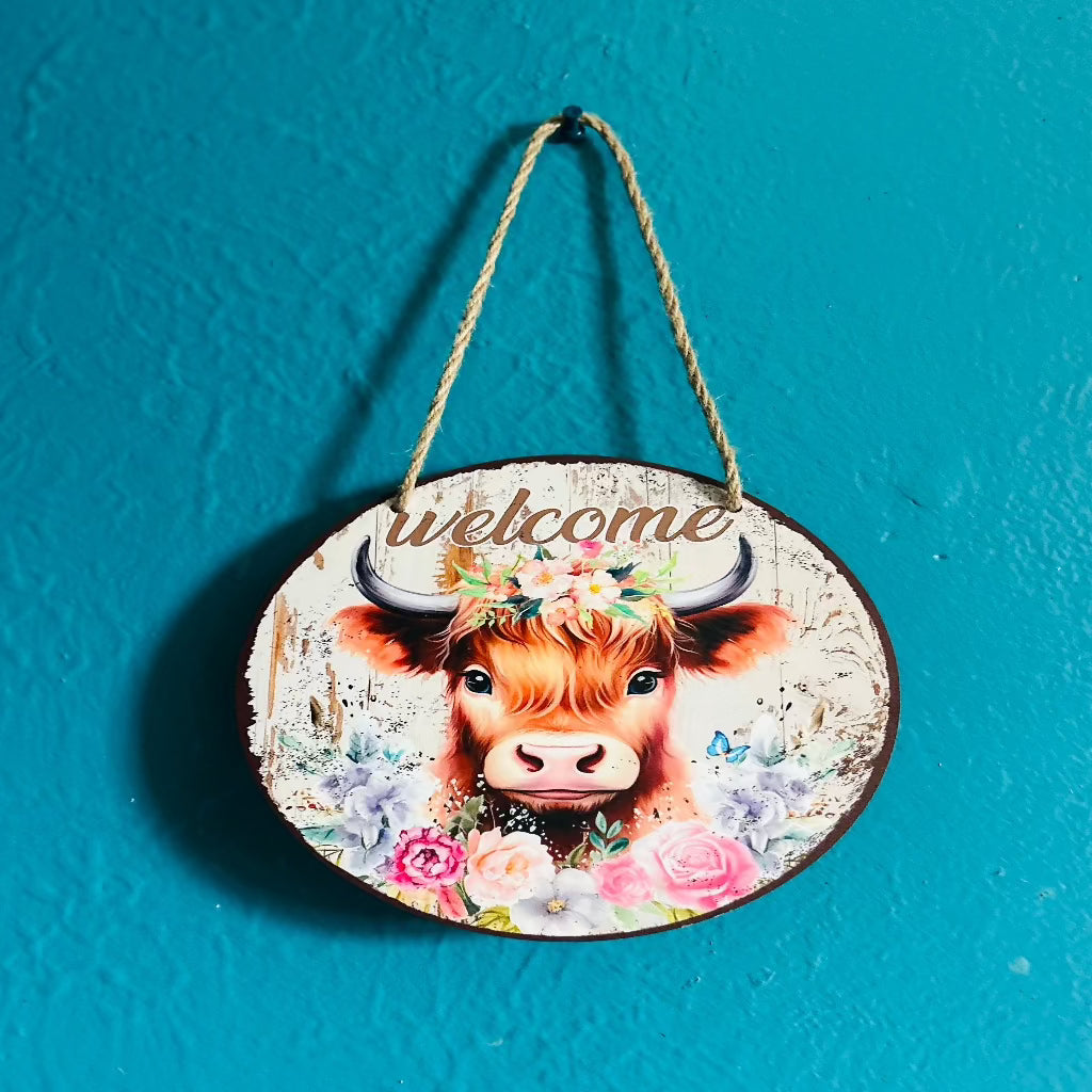 Cassandra The Cow Wall Decor