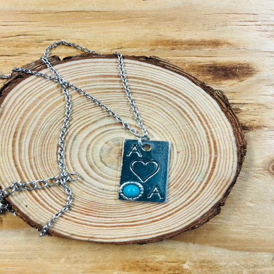 Ace of Hearts necklace