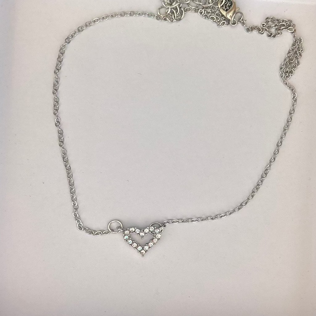 Open Heart Necklace