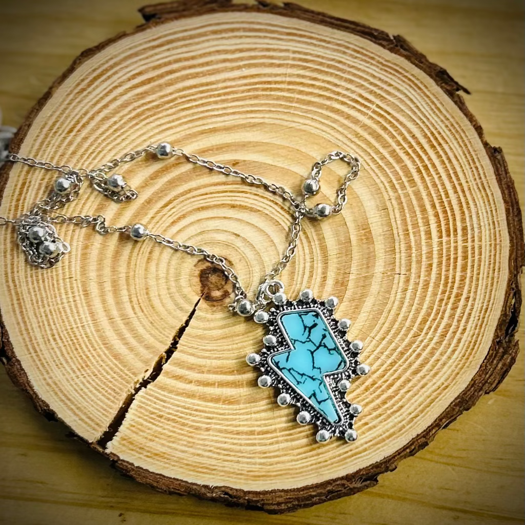 Striking Bolt Necklace