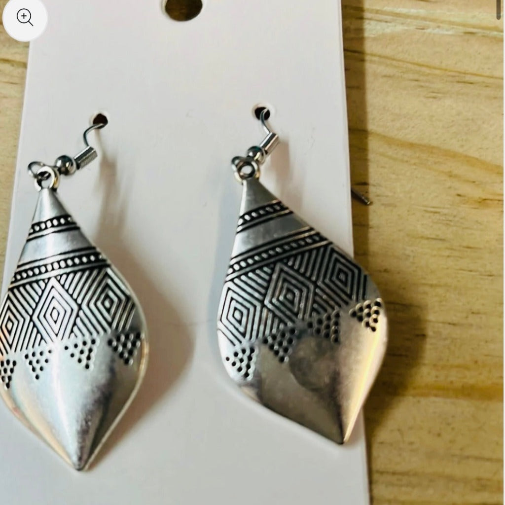 Jasmine Silver Earrings