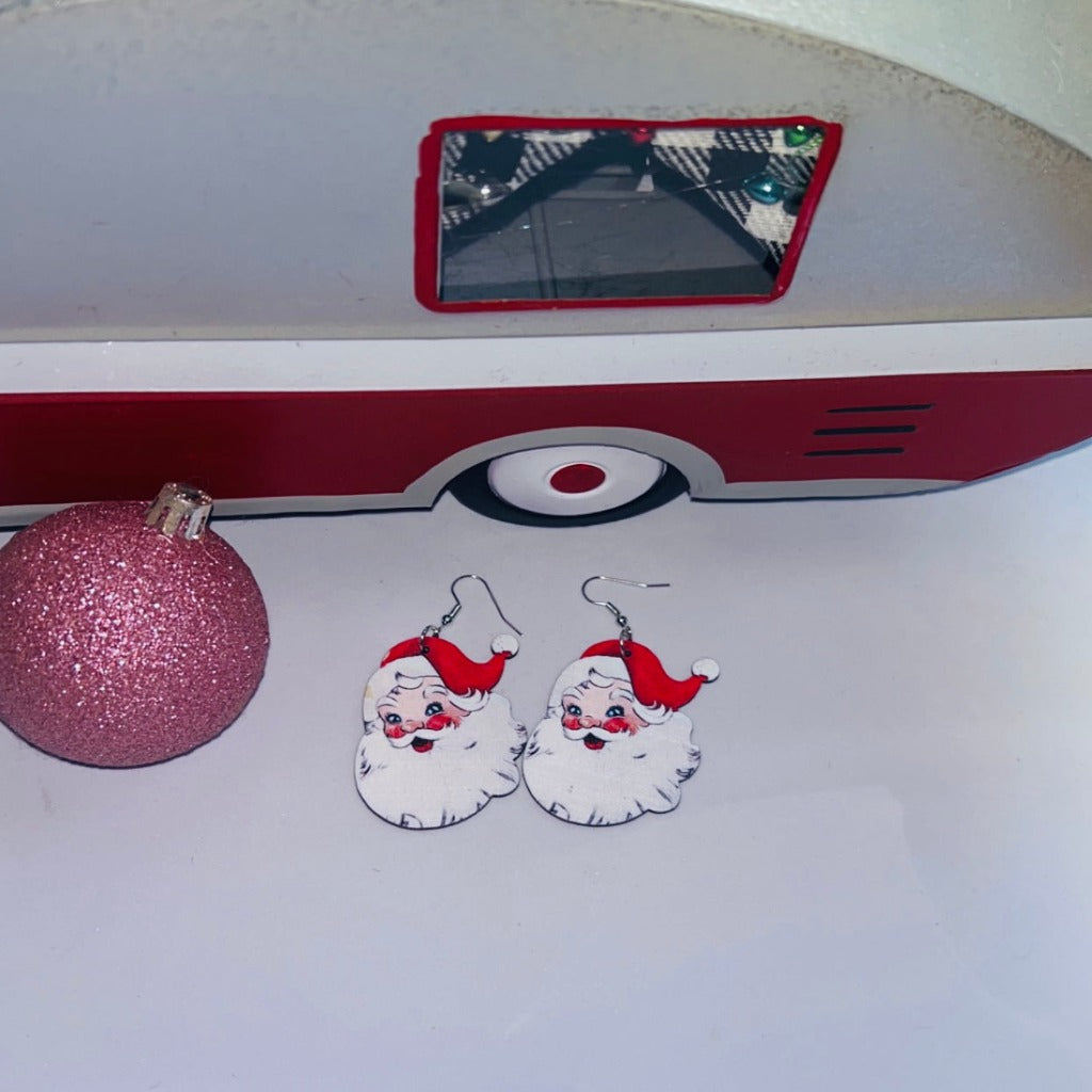 Santa Earrings