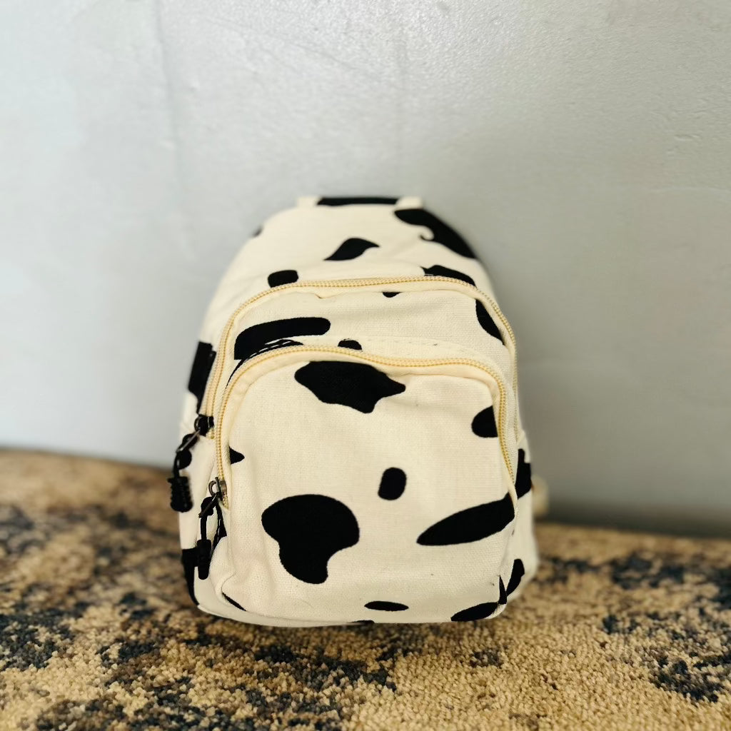 Cow Print Sling Bag
