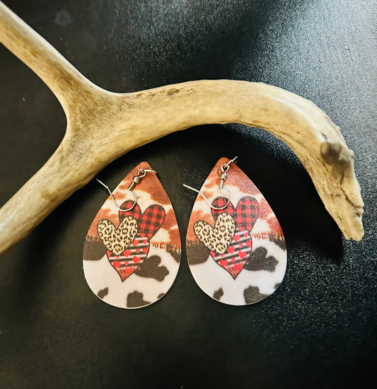 Retro Valentine Earrings