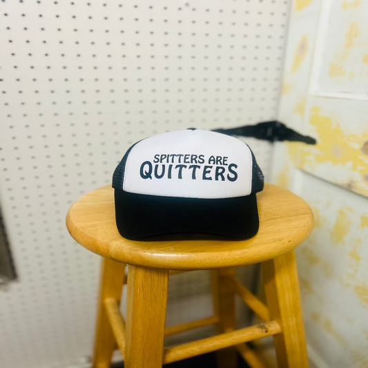 Quitters Baseball Hat