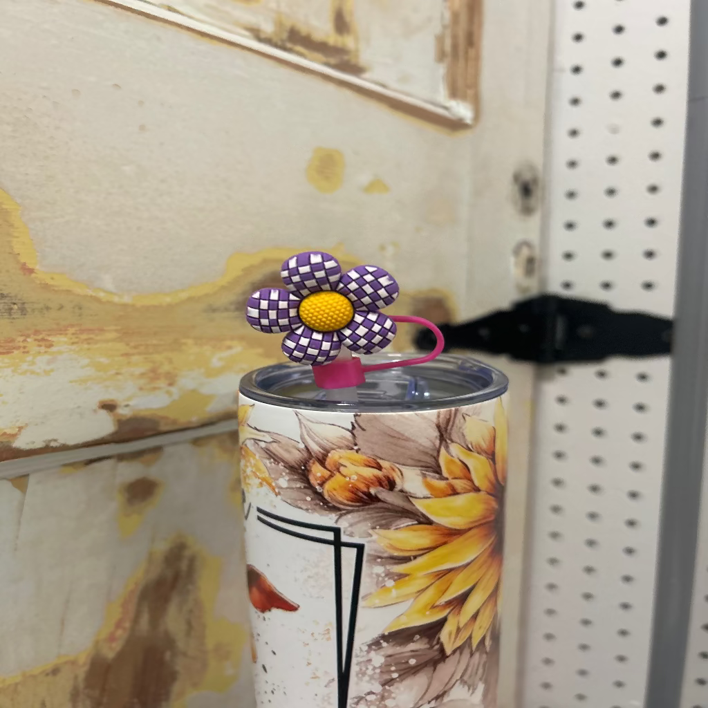 Flower Straw Topper