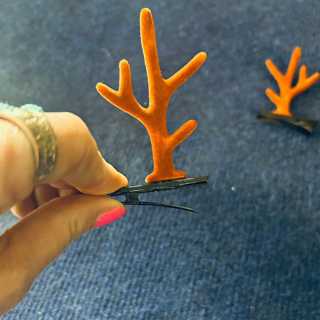 Antler Hair Clips