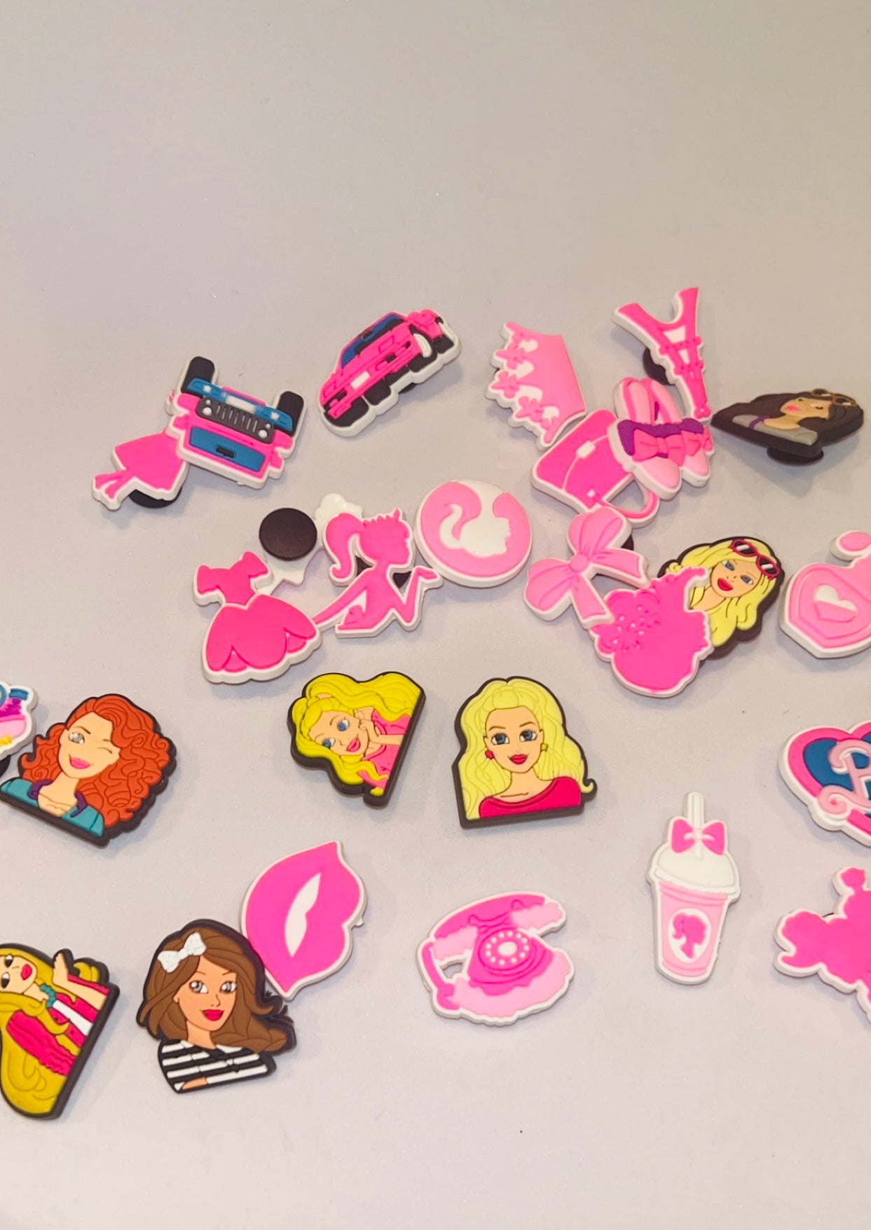 Girl Power Croc Charms