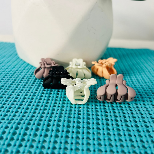 Mini Flower Hair Claws