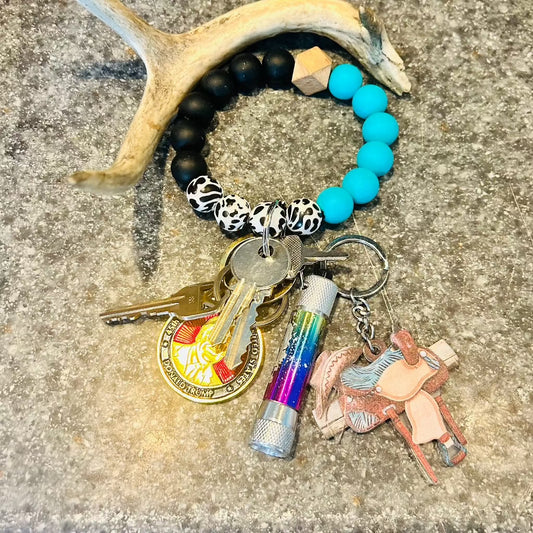 Back In The Saddle Keychain