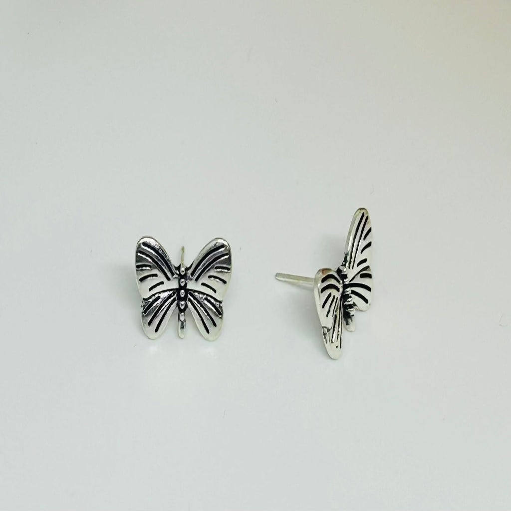 Butterfly Stud