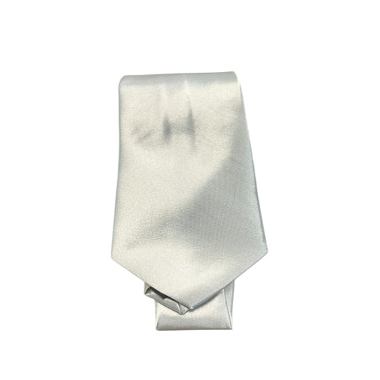 Silver Neck Tie