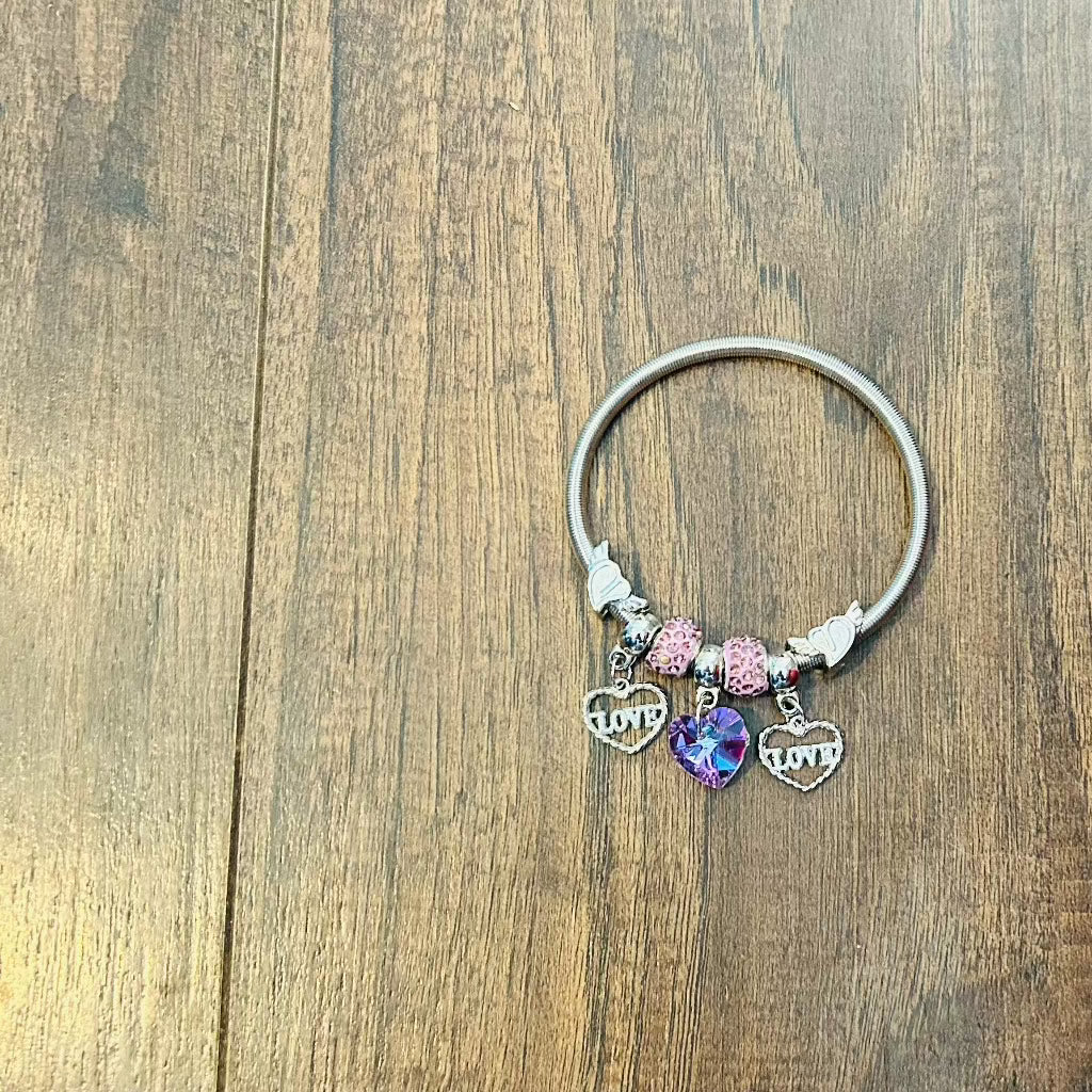 LOVE charm Bracelet