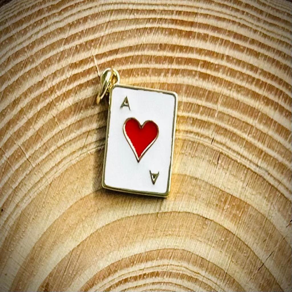 Ace Of Hearts Charm