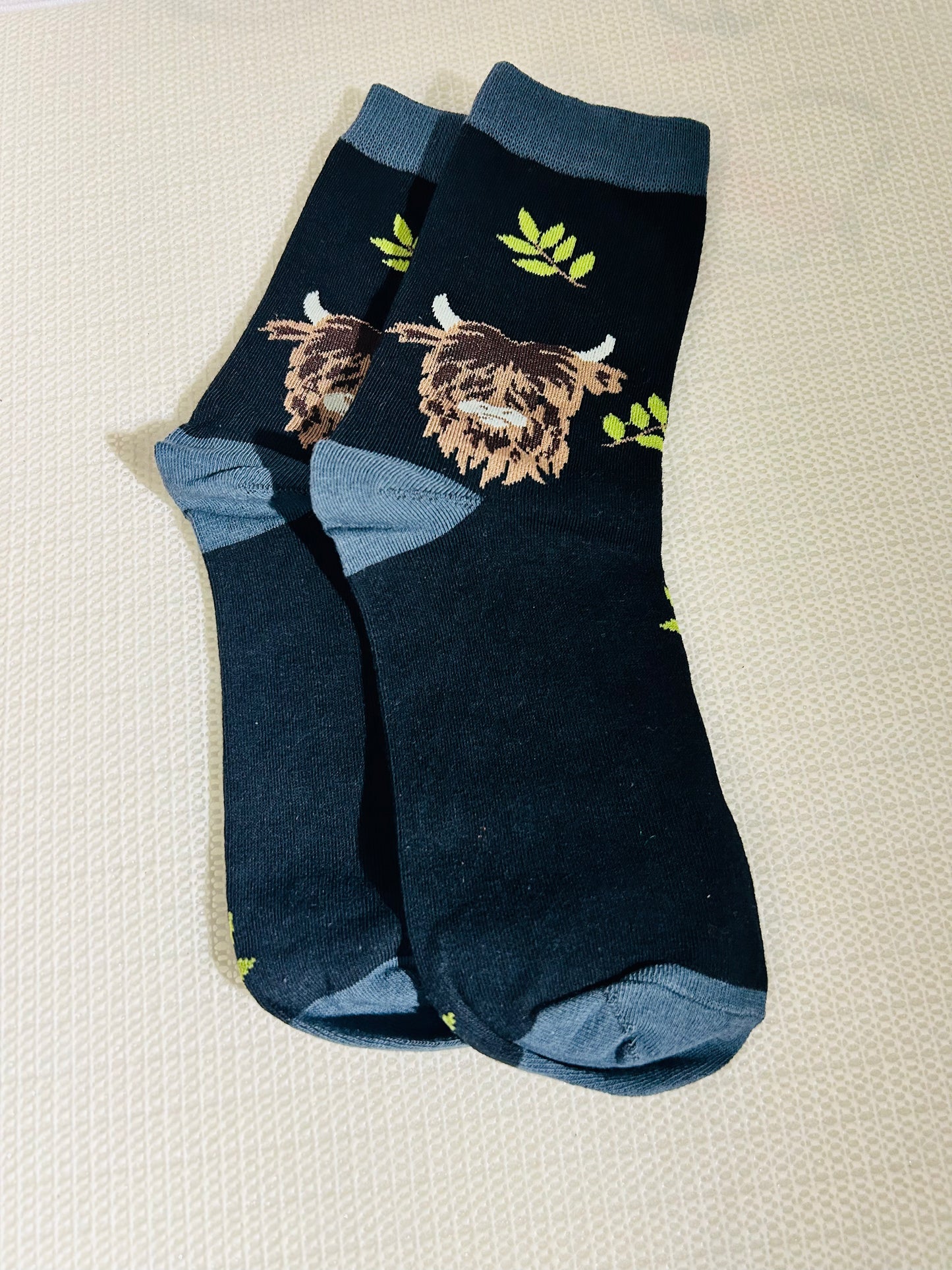 Highlander Cow Sock’s