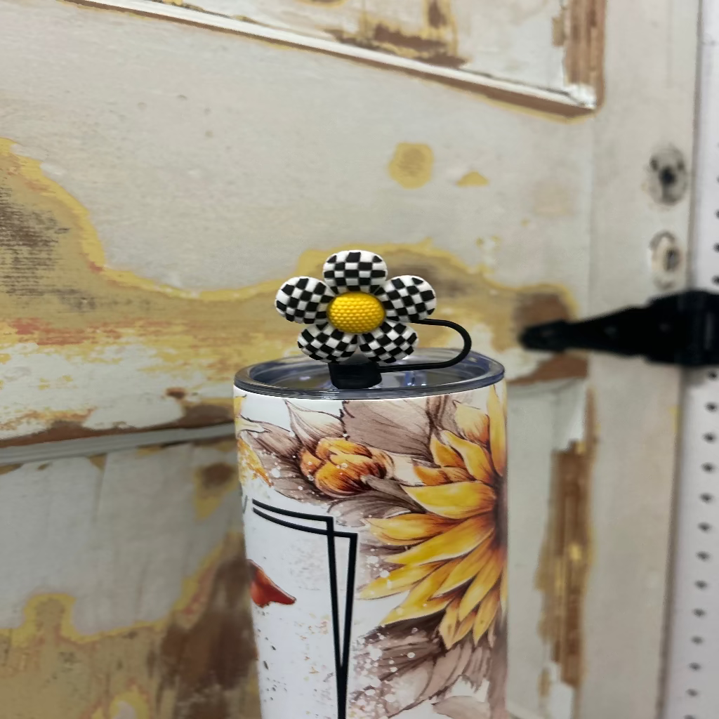 Flower Straw Topper
