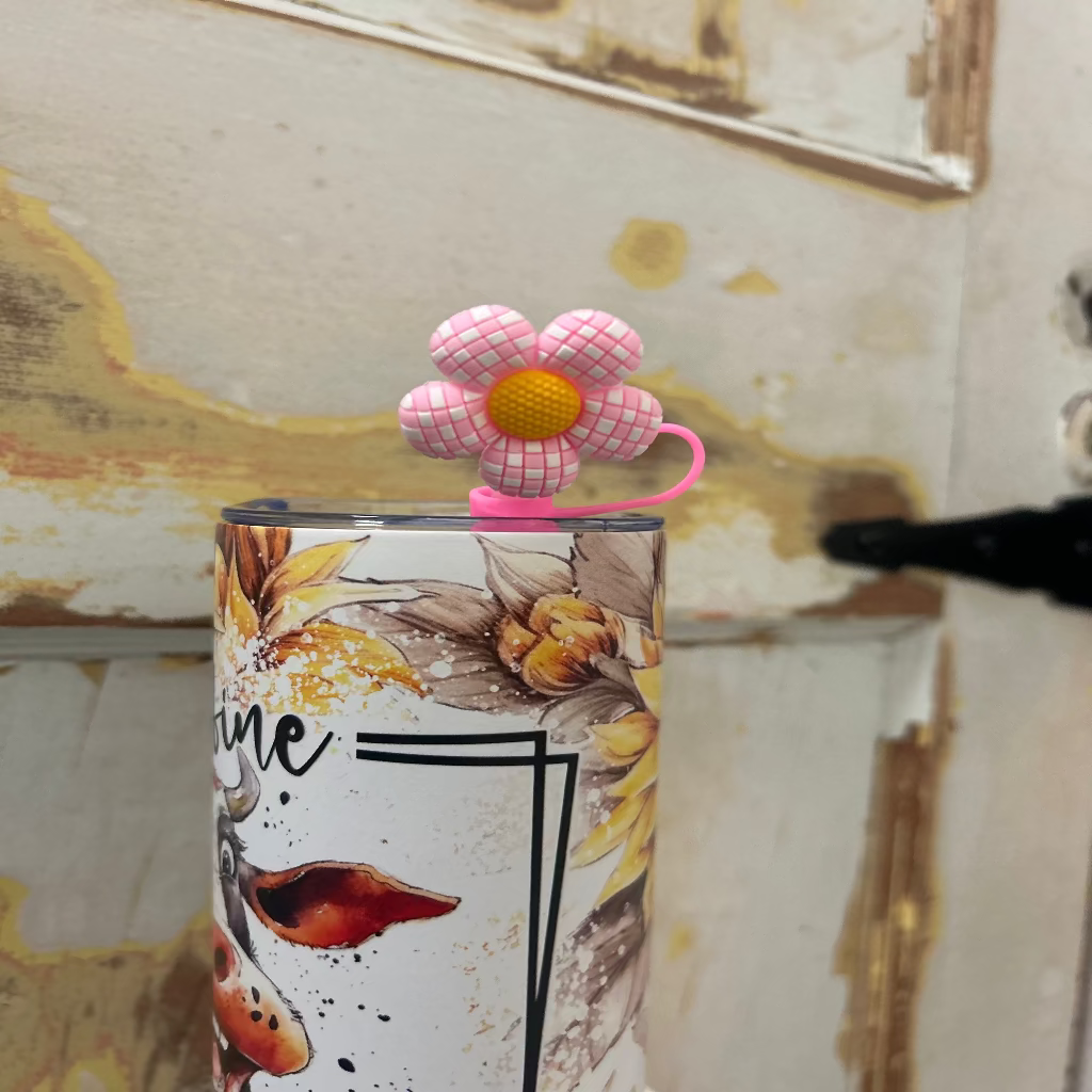 Flower Straw Topper